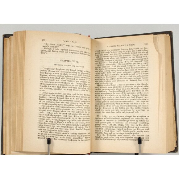 Vanity Fair: A Novel Without A Hero by William Makepeace Thackeray, Vintage Book - Picture 6 of 7
